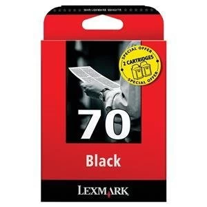 image of Lexmark 70 Black Ink Cartridge