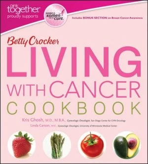 Image of Betty Crocker Living with Cancer Cookbook by Betty Crocker Paperback