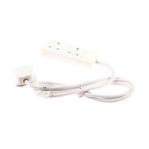 Image of Original Extension Lead 2m 2 Way Socket