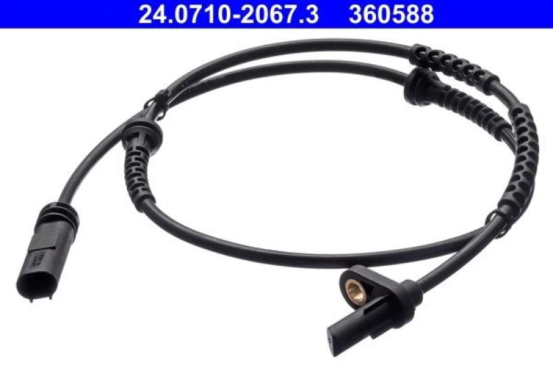 Image of ATE 24.0710-2067.3 ABS Sensor Sensor,wheel speed (412)