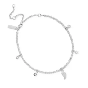 image of ChloBo Silver Mini Cute Divinity Within Anklet