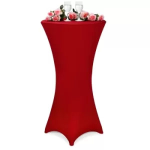 Image of Cocktail Table Cover Red 80cm