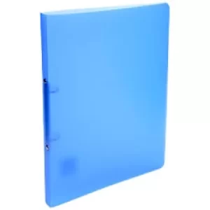 image of Exacompta Ring Binder Chromaline 54152E Polypropylene A4 15mm 2 ring Blue Pack of 25