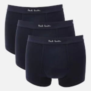 image of PS by Paul Smith Mens 3 Pack Boxer Briefs - Navy - L