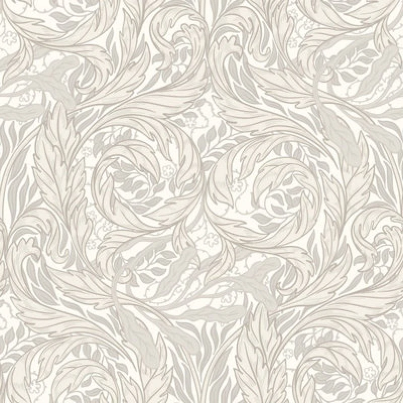 Image of Vale Leaf Wallpaper Cream Muriva 221502