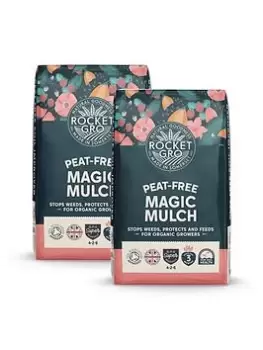 Image of Pair Of Peat Free Organic Magic Mulch (100L)