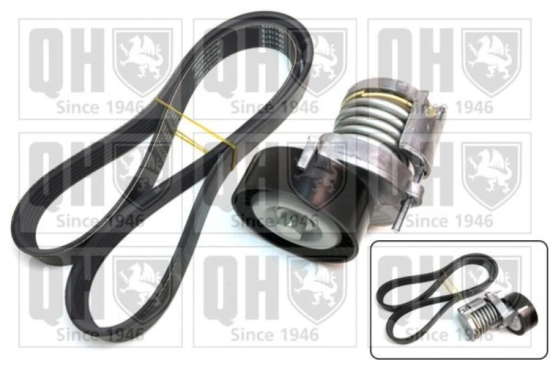 Image of QUINTON HAZELL V-Ribbed Belt Set QUINTON HAZELL QDK39