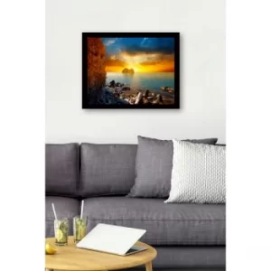 Image of SC1211 Multicolor Decorative Framed MDF Painting