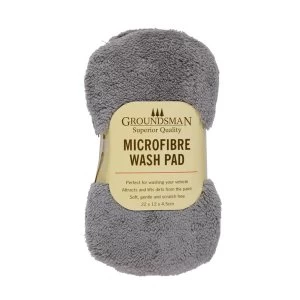 image of Groundsman Microfibre Wash Pad 22 x 12.5 x 4.5cm