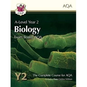 Image of New A-Level Biology for AQA: Year 2 Student Book with Online Edition: Exam Board: AQA : The Complete Course for AQA by CGP...