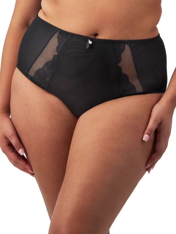Image of Elomi Womens Cate Allure Full Brief in Black Size: 18 Black Female 18