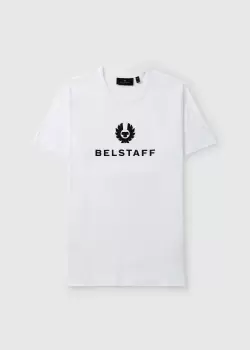 Belstaff Mens Signature T-Shirt In White