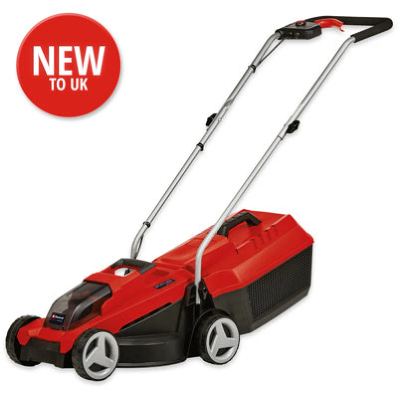 Image of Einhell GE-CM 18/32 Li 18v Cordless Brushless Rotary Lawnmower 320mm GE-CM 18/32 Li-Solo Batteries: No Batteries