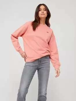 Image of Levis Standard Crew Neutrals - Terra Cotta, Orange, Size L, Women