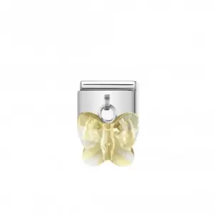 Image of Nomination Composable Classic Link Swarowski Butterflies Gold Link 030604/28