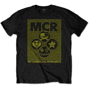 Image of My Chemical Romance - Lock Box Mens Large T-Shirt - Black