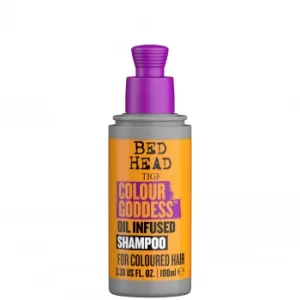 image of TIGI Bed Head Colour Goddess Travel Size Shampoo for Coloured Hair 100ml