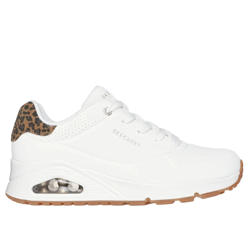 Image of Womens Trainers Skechers Uno Jungle Nite Blanc Female 37