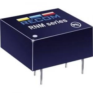 Image of RECOM RNM 0505S RNM 0505S 1 W DCDC Converter RNM 0505S 5 Vdc 5 Vdc 200 mA