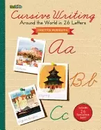 Image of cursive writing around the world in 26 letters