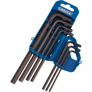 Image of Draper 7 Piece Hexagon Allen Key Set Imperial