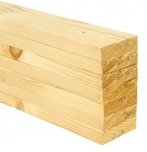 Image of Wickes Whitewood PSE 18 x 69 x 2400mm Pack 7
