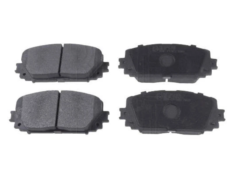 Image of Blue PRINT ADT342166 Brake pad set Front Axle, with anti-squeak plate Brake Pad Set,disc brake (402)
