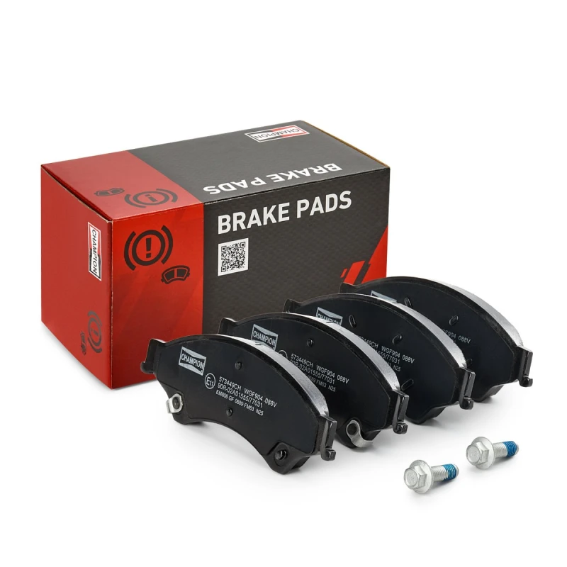Image of CHAMPION 573449CH Brake pad set with acoustic wear warning Brake Pad Set,disc brake (402)