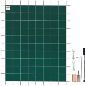 Image of VEVOR Pool Safety Cover Inground Pool Cover 18x38ft, Rectangle Safety Pool Cover