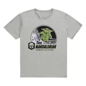 Image of Star Wars: The Mandalorian T-Shirt Grogu Size L