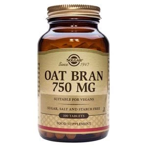 Image of Solgar Oat Bran 750 mg Tablets 100 tablets