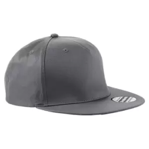 Image of Beechfield Rapper Snapback Cap (One Size) (Dark Graphite)