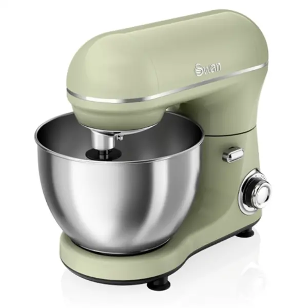 Image of Swan SP21060GN 4.5L 600W Retro Stand Mixer