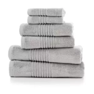 Image of Deyongs Quik Dri - Light Grey - Bath, Cotton, Bath Towel
