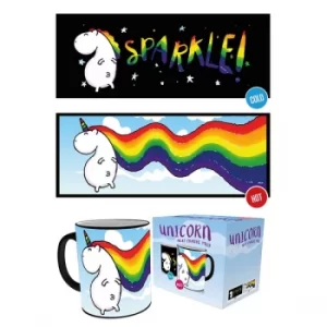 image of Unicorn Sparkle Heat Change Mug