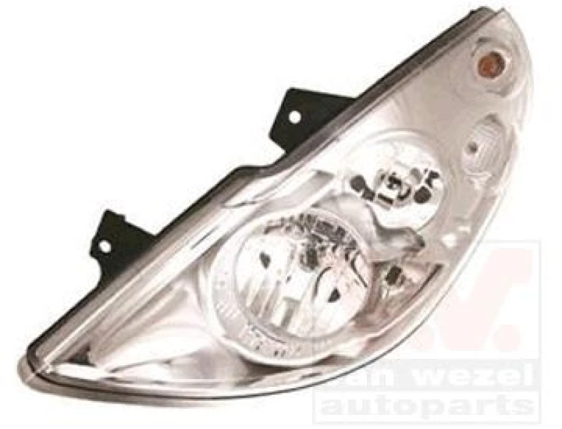 Image of VAN WEZEL Headlight VAN WEZEL 3799961H