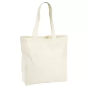 Image of Westford Mill Recycled Cotton Tote Bag (One Size) (Natural)