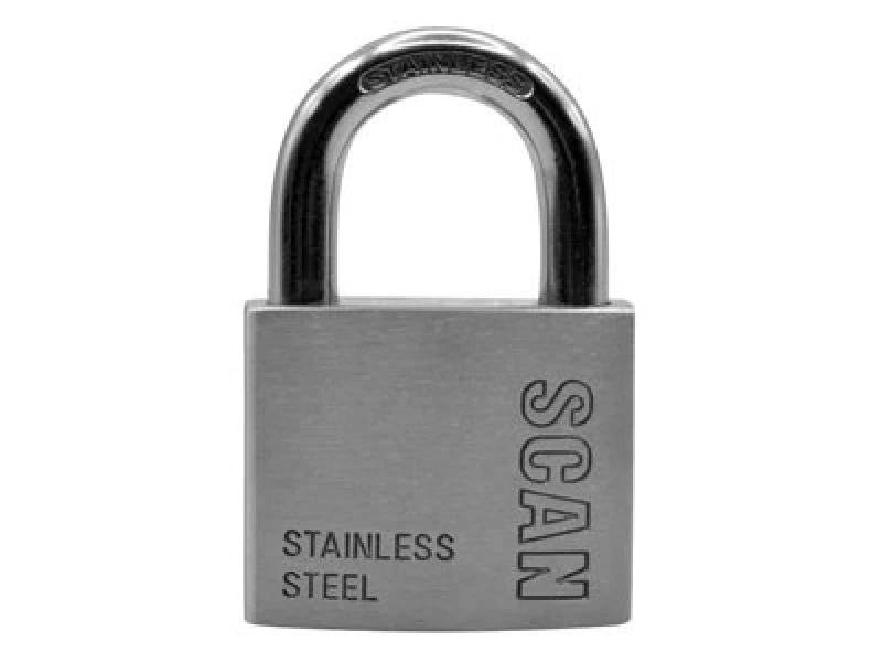 Image of Scan Stainless Steel Padlock 50mm