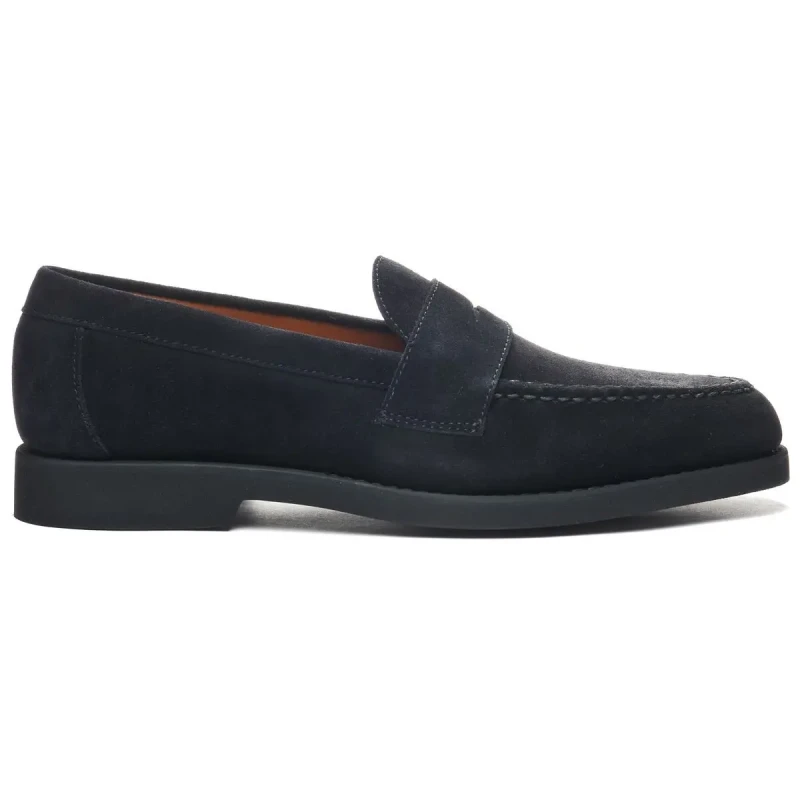Image of Sebago Moccasins Sebago Ryan Suede Pola Bleu Male 44