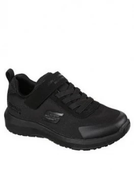 image of Skechers Boys Dynamic Tread Waterproof Trainer - Black