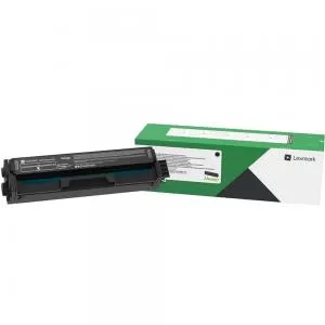 image of Lexmark 55B2H00 Black Laser Toner Ink Cartridge