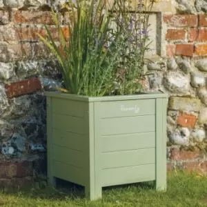 image of Florenity Verdi Square Planter Green