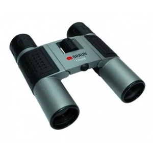 image of Braun Photo Technik Binocular "20121", 10X25, Silver