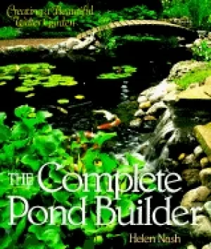 Image of complete pond builder creating a beautiful water garden