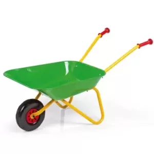 Image of Robbie Toys Kid's Metal Wheelbarrow - Green