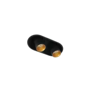 Image of Dimovo Black Cob 2x 7W 700ma 36deg Adjustable Dark Light