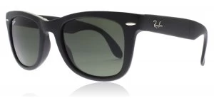 image of Ray-Ban Folding Sunglasses Matte Black 601S 50mm