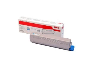 image of OKI C813 CYAN TONER 5K