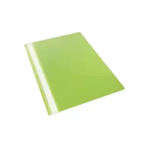 Image of VIVIDA Report Flat File A4 Green Plastic with Clear Front (Box 25)