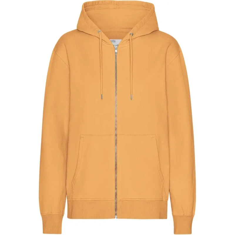 Image of Colorful Standard Zip-up hoodie Colorful Standard Classic Organic Sandstone Orange Orange Unisex XL